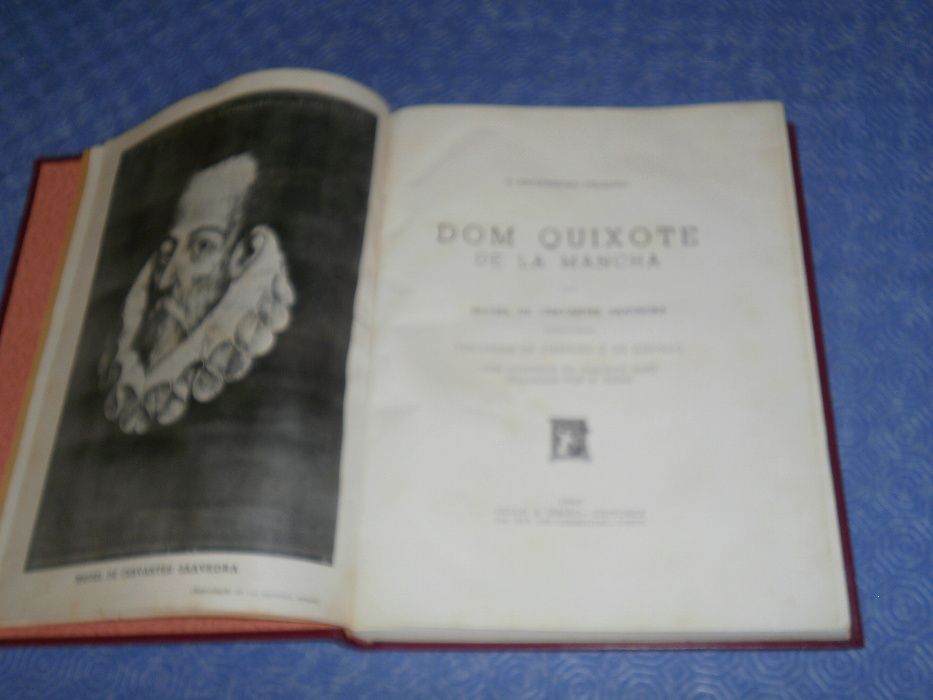 DOM QUIXOTE de la Mancha de D. Miguel de Cervantes Saavedra Como Novo