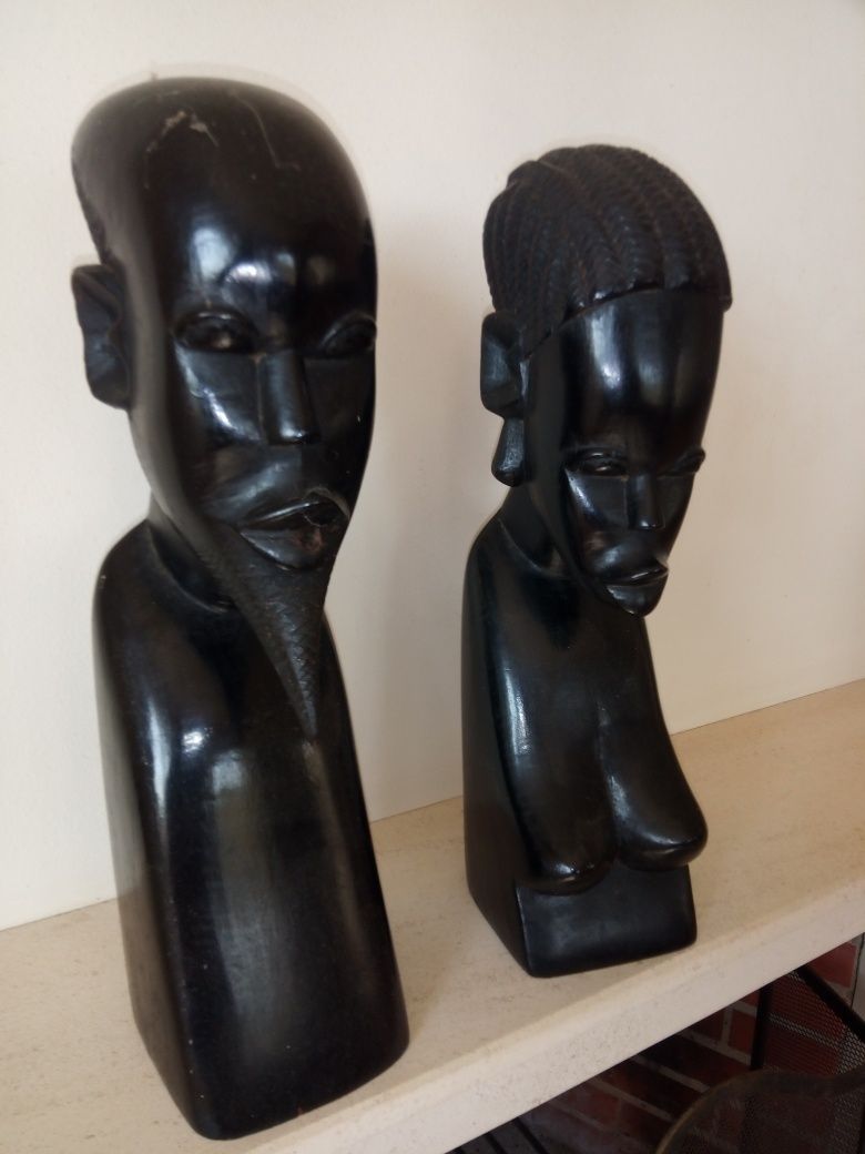 Arte Africana estatuetas Pau Preto