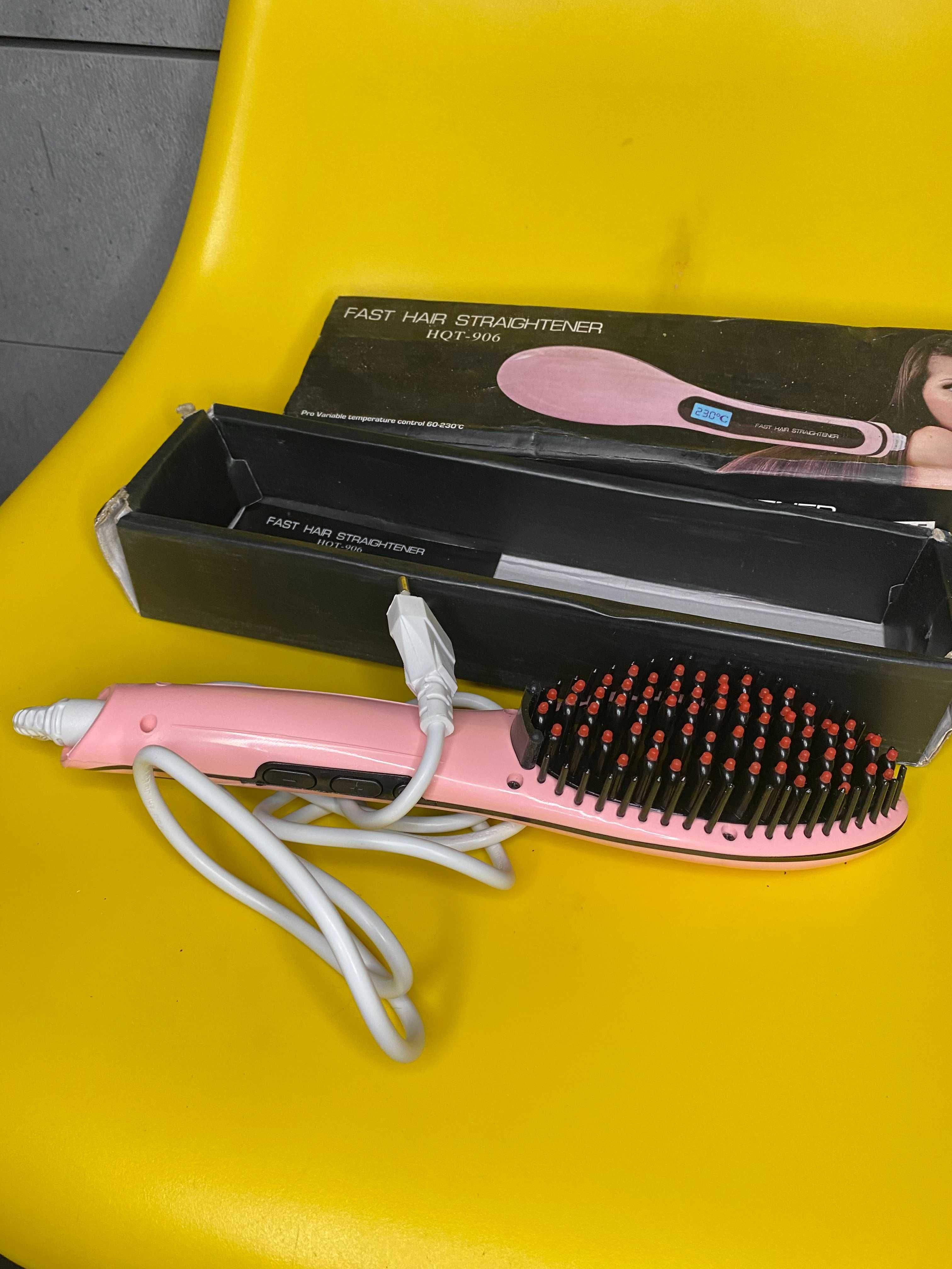 Електрична гребінець-випрямляч Fast Hair Straightener HQT-906