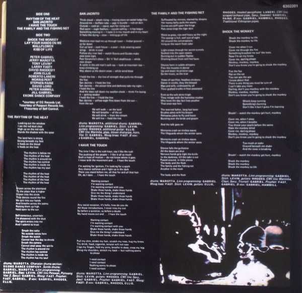 Peter Gabriel - Peter Gabriel 4 (Security)