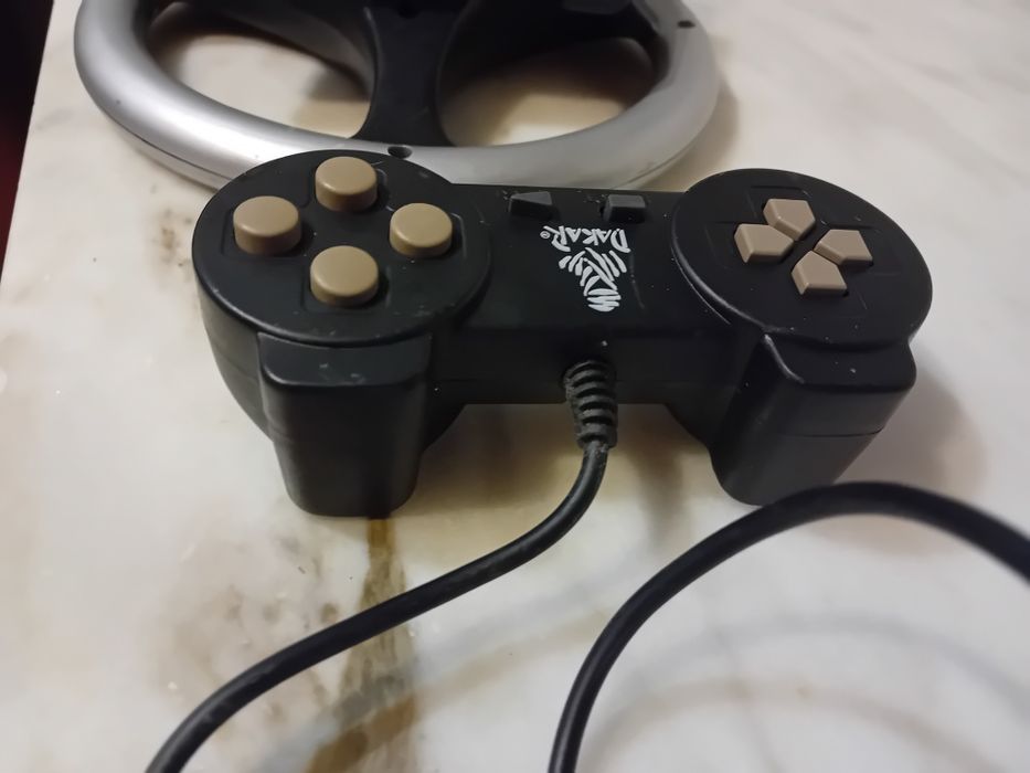 Conjunto de 2 Acessórios Comando e Volante Dakar Vintage