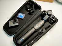 GoPro Hero 6 black + Karma Grip + case + bateria