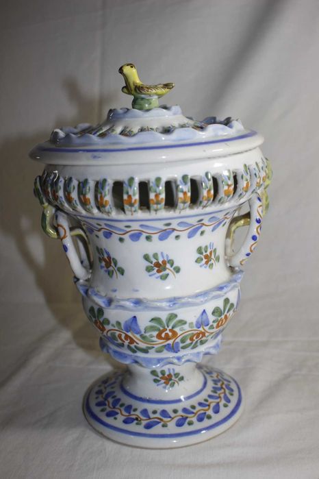 Jarrão - Ceramica de Manises - Gimeno Martinez - Anos 30 - Artesanal