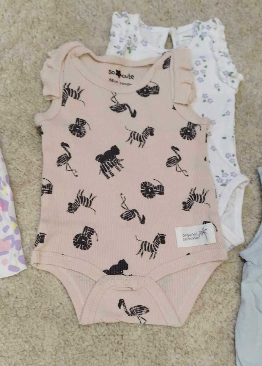 Nowe rampersy, body, sukienka