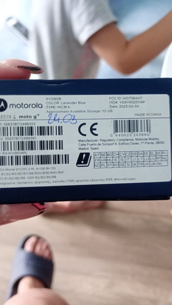 Motorola g13 128 gb