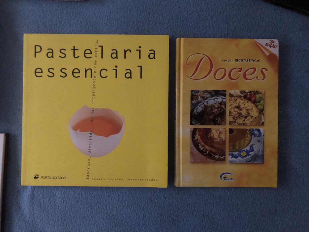 Livros de culinaria - doces