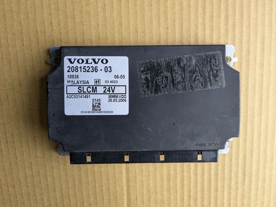 STEROWNIK MODUŁ ŚWIATEŁ SLCM VOLVO FH FM 20815236 03