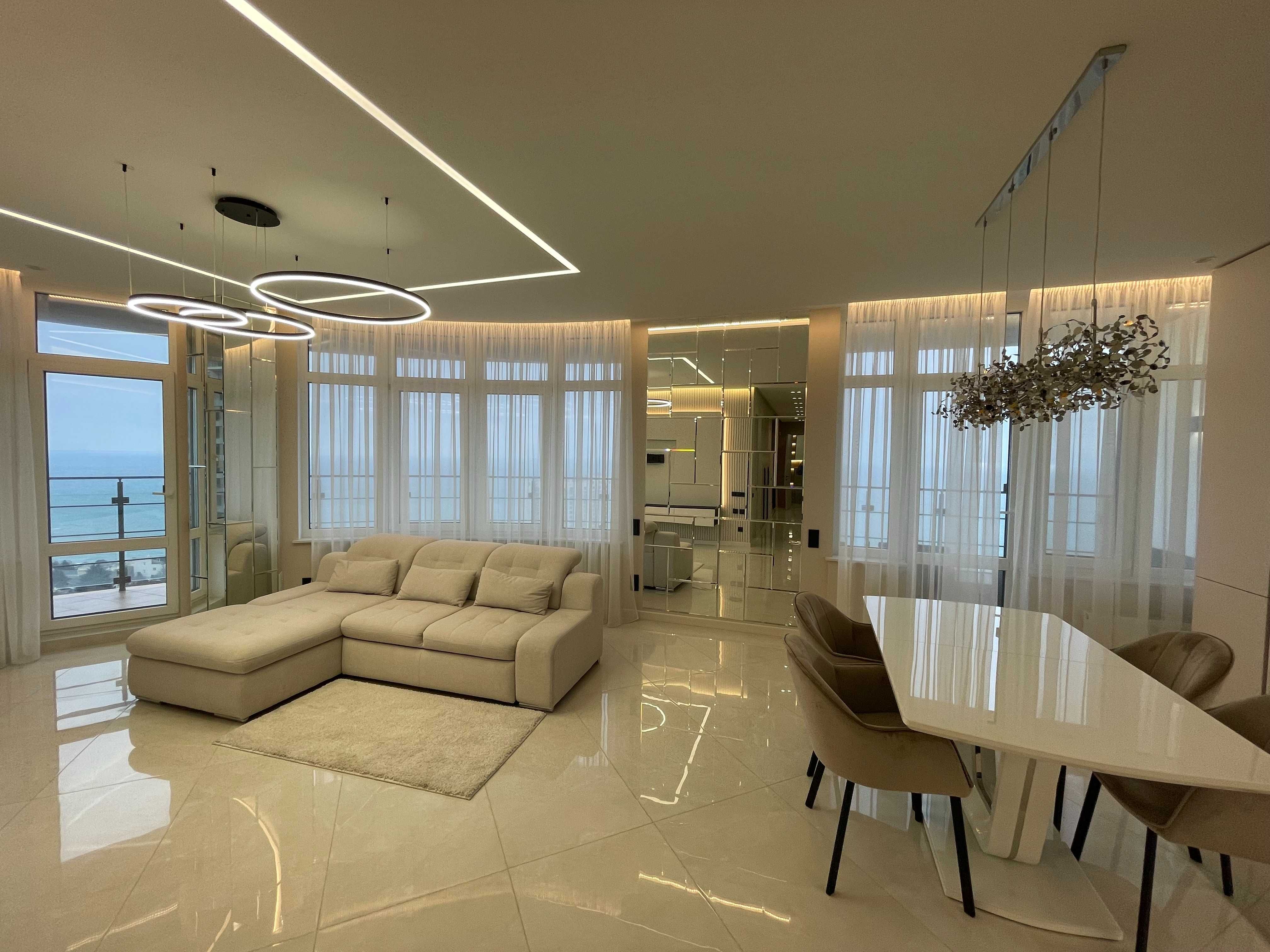 Продам 3 комн. кв-ру 122м2 терраса 37м2 панорама моря Жемчужина Одесса