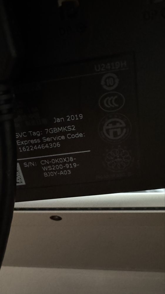 Dell UltraSharp U2419H 23.8"