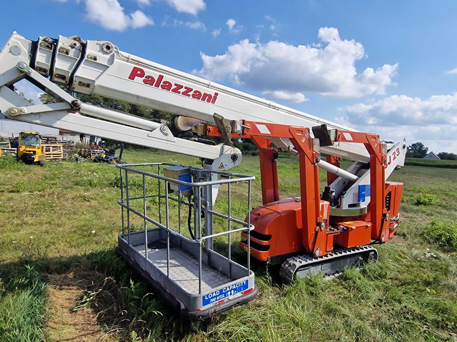 Podnośnik koszowy zwyżka pająk włoska Palazzani TSJ23 bi-energy 23m FV