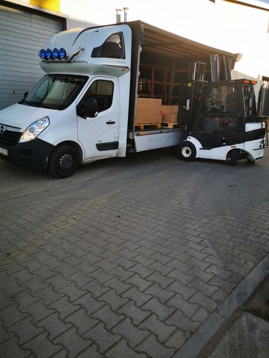 Transport do 3,5t Przewoźnik z własnym autem