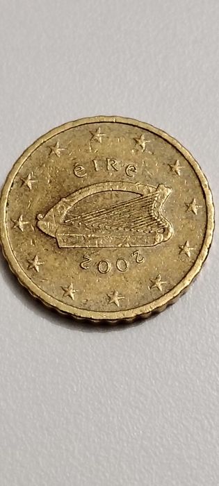 10 Cêntimos da Irlanda de 2002