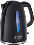 Czajnik elektryczny Russell Hobbs Textures Plus 2400 W 1,7 l czarny