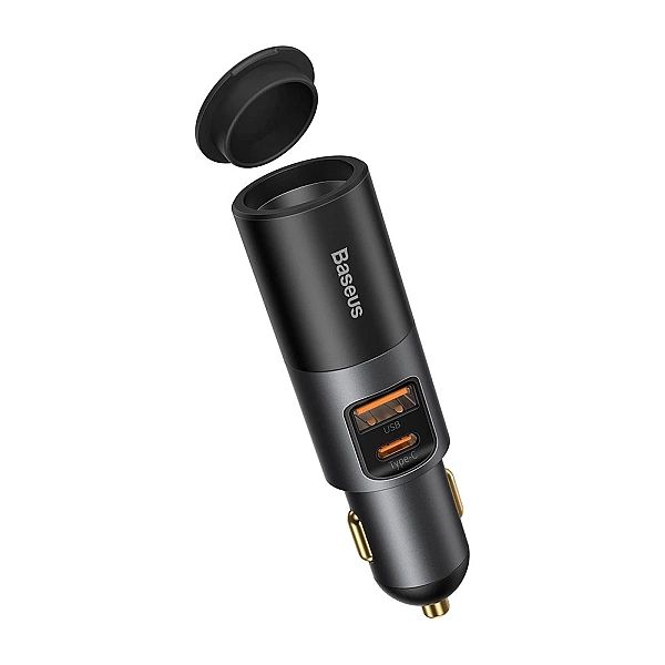 Baseus Share Together ładowarka samochodowa USB / USB Typ C / gniazdo
