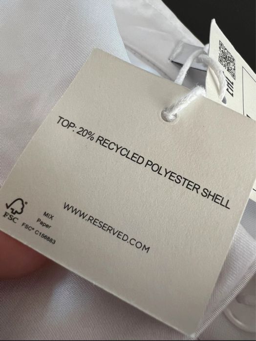 NOWA, biała, oversizowa koszula z kołnierzykiem