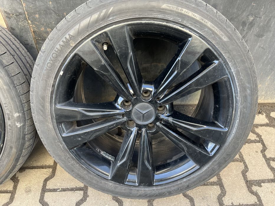 Диски w222 5 112 r19 різноширокі