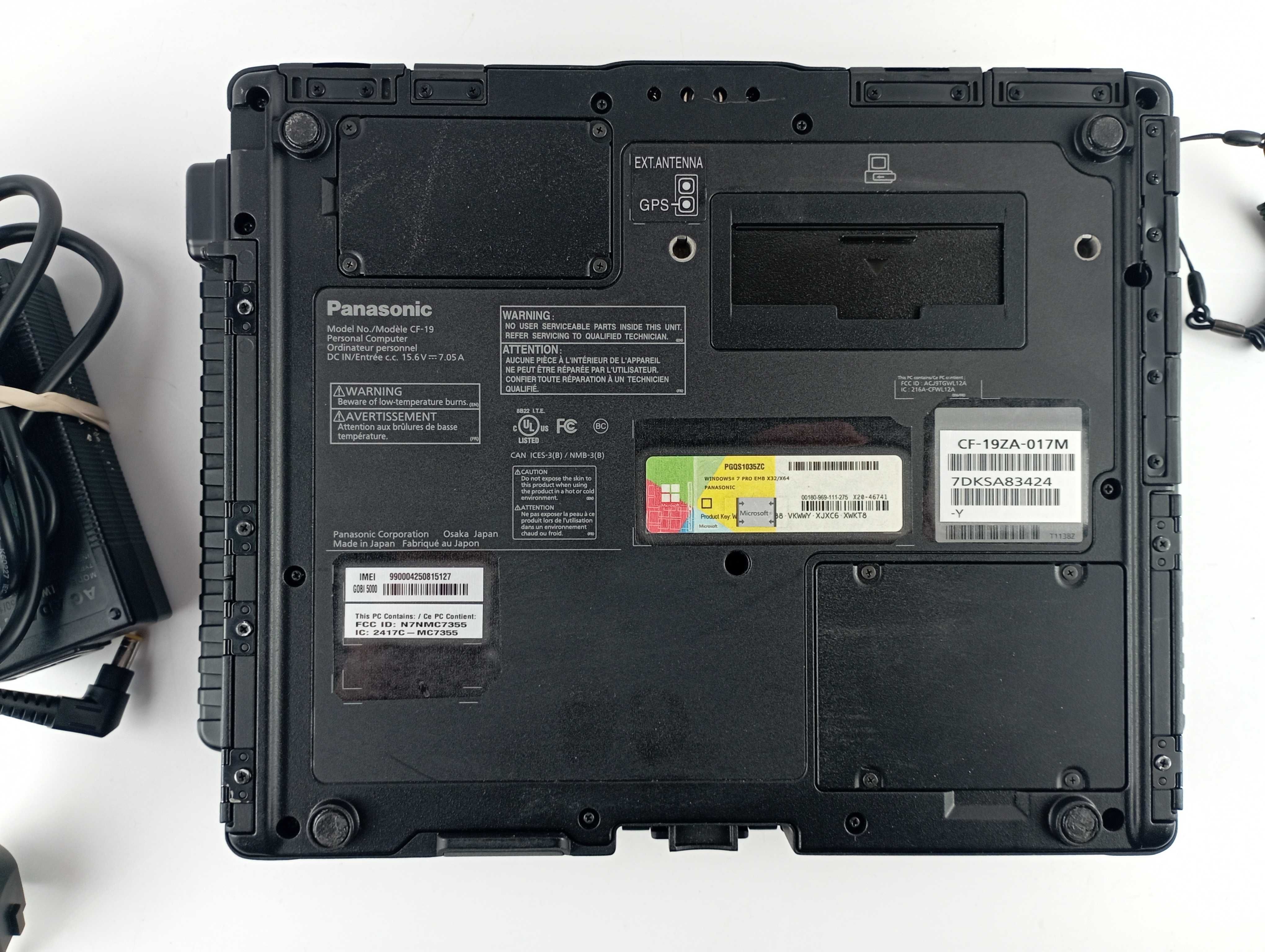 Відмінний захищений Panasonic Toughbook CF-19 MK8 (16Gb DDR3) 3G GPS