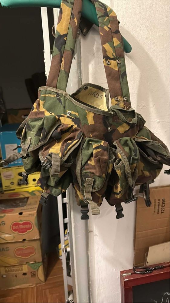 Colete militar porta carregadores 6bolsas