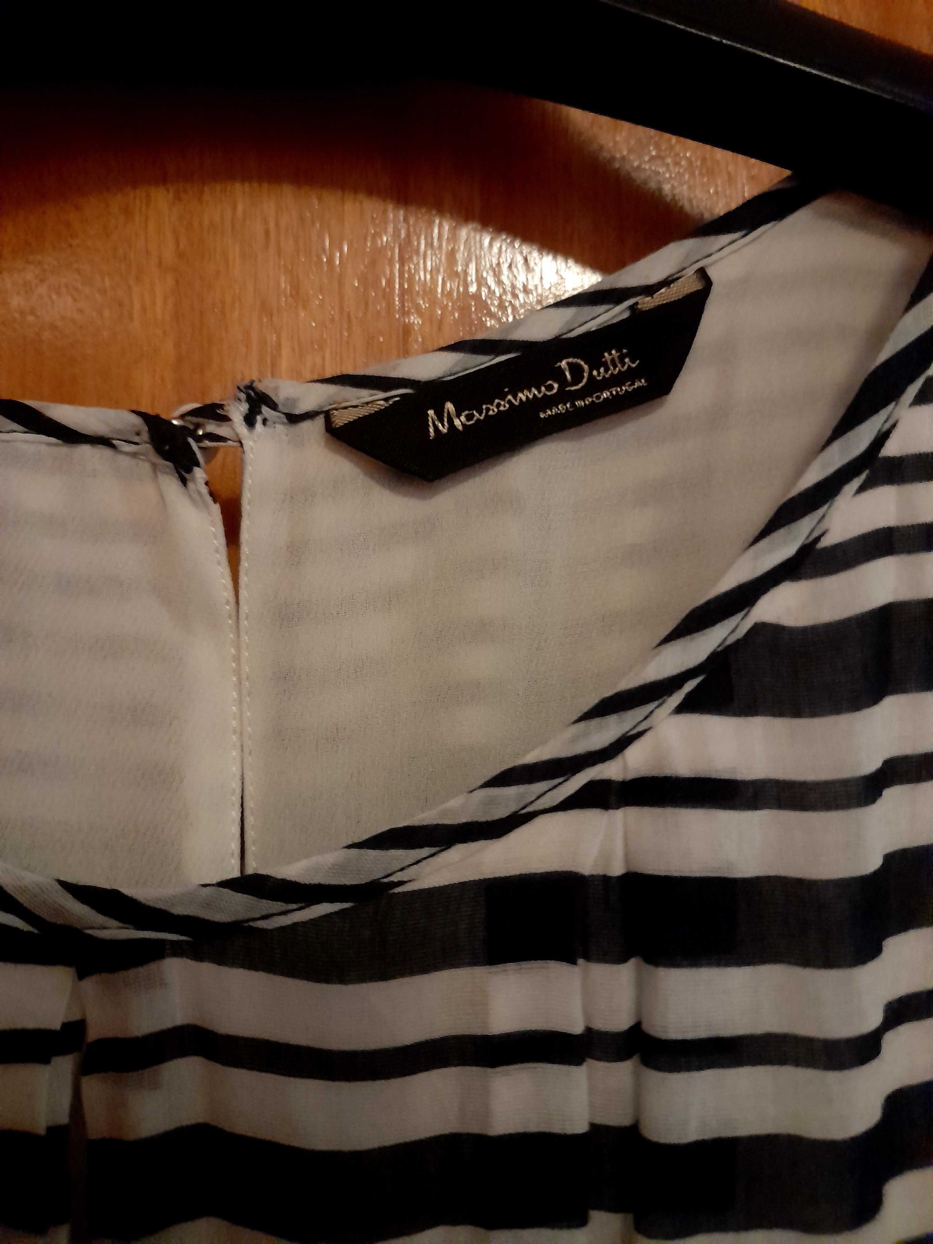 Vestido curto Massimo Dutti