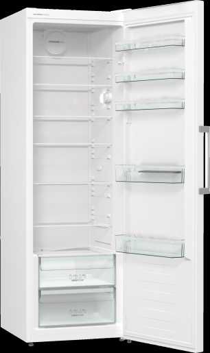 Chłodziarka Gorenje R619EEW5 jednodrzwiowa 185cm Dostępna od Ręki 398L