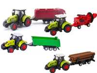Zabawka Ciagnik przyczepą Zestaw Traktor z napędem