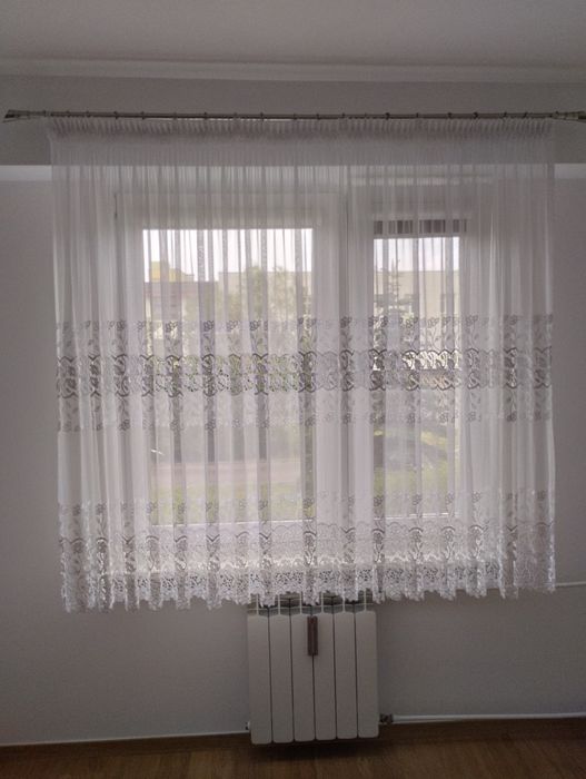 Firana żakardowa 160x160 gotowa