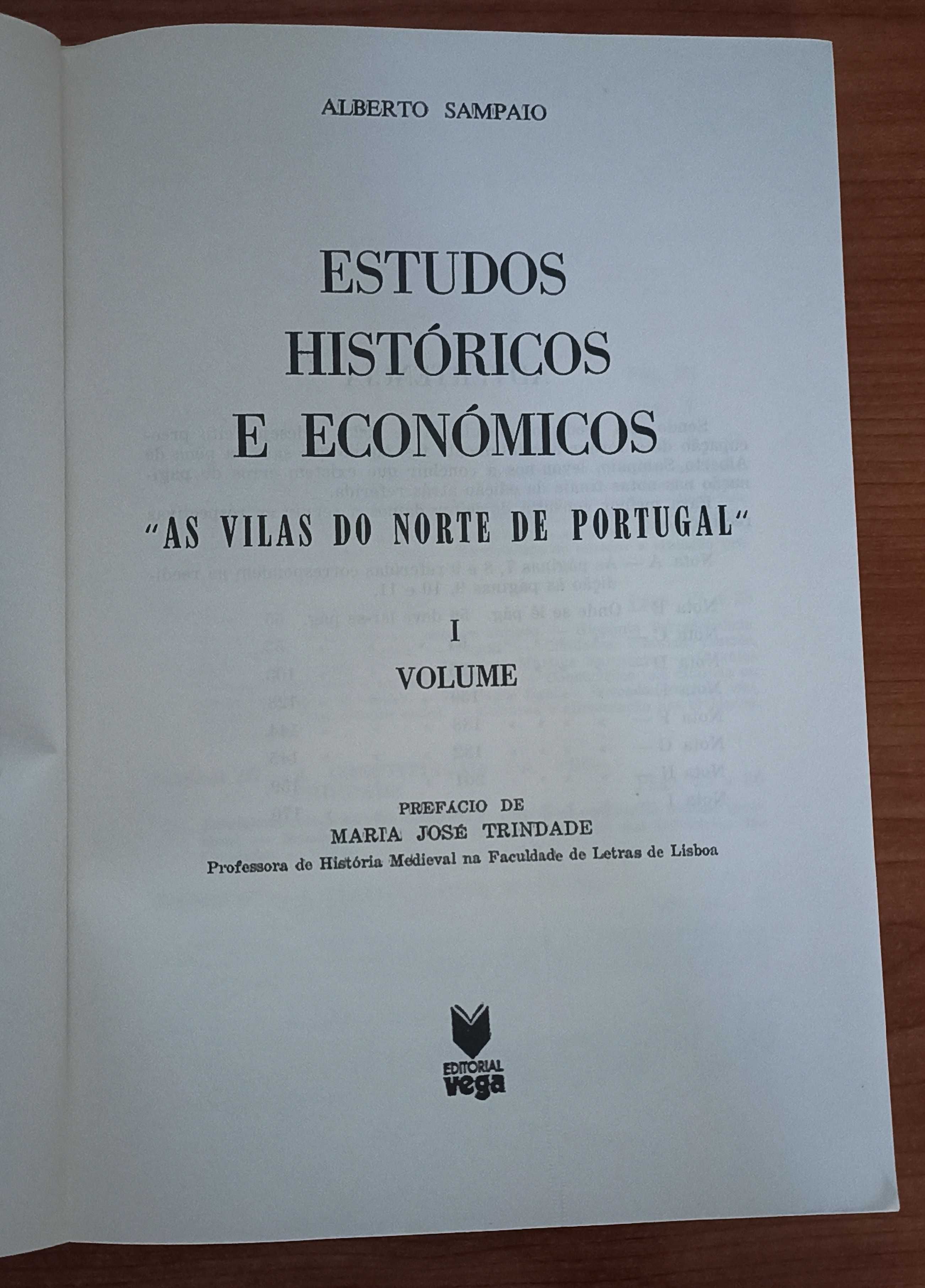 Estudos Históricos e económicos (2 Volumes)