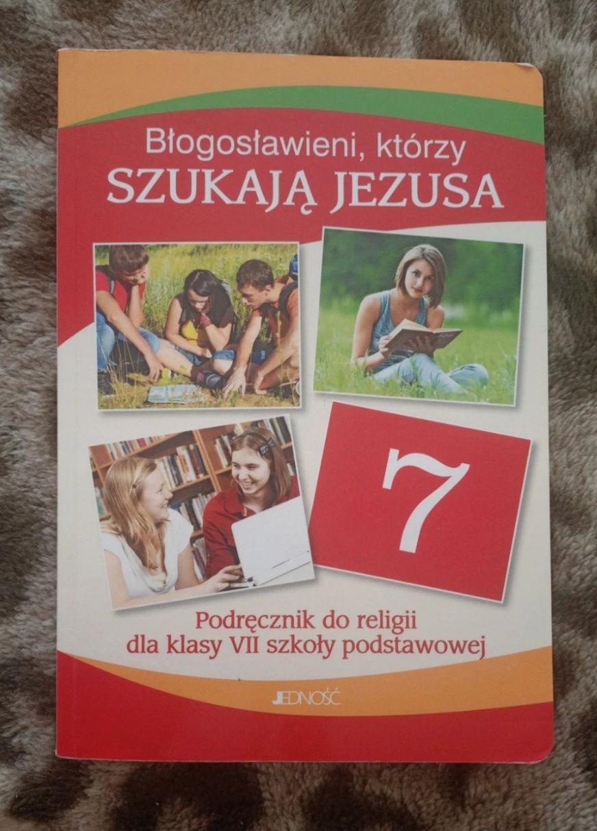 Książka do religii dla klasy 7 Wydawnictwo Jedność