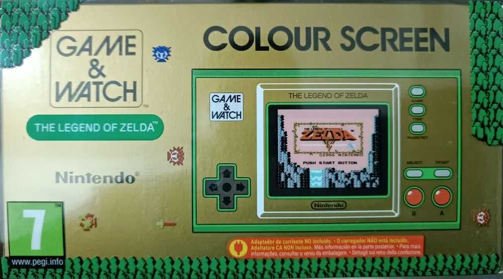 Nintendo Game & Watch The Legend of Zelda NOVO SELADO