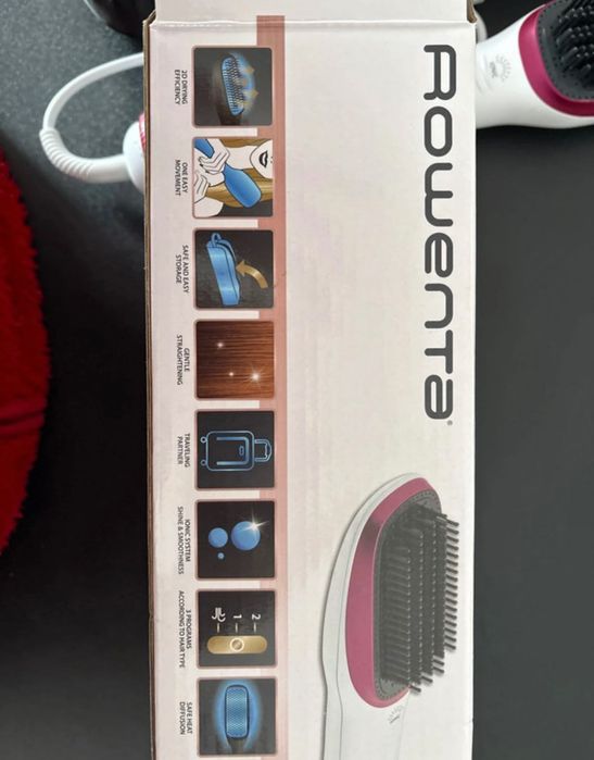 Escova Alisadora Rowenta