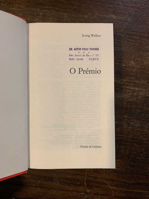 O Prémio - Irving Wallace