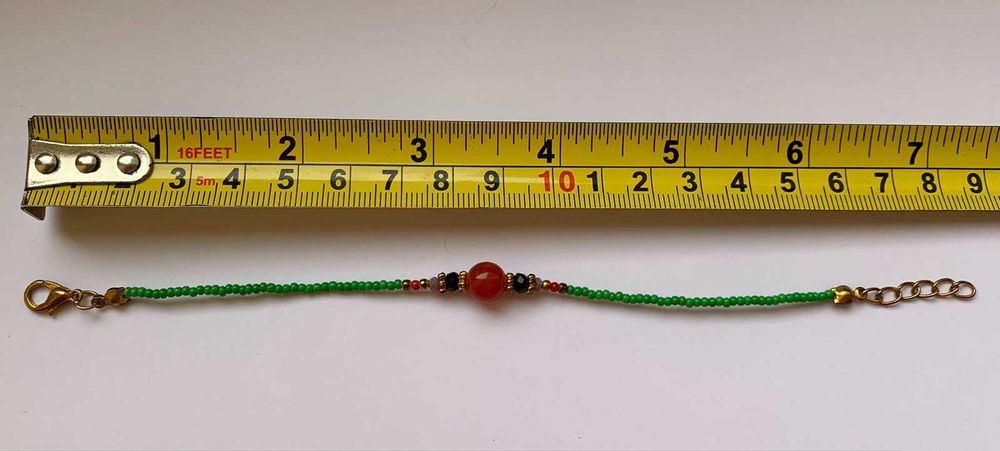 Браслет ручной работы оберег талисман амулет - подарок из Мексики