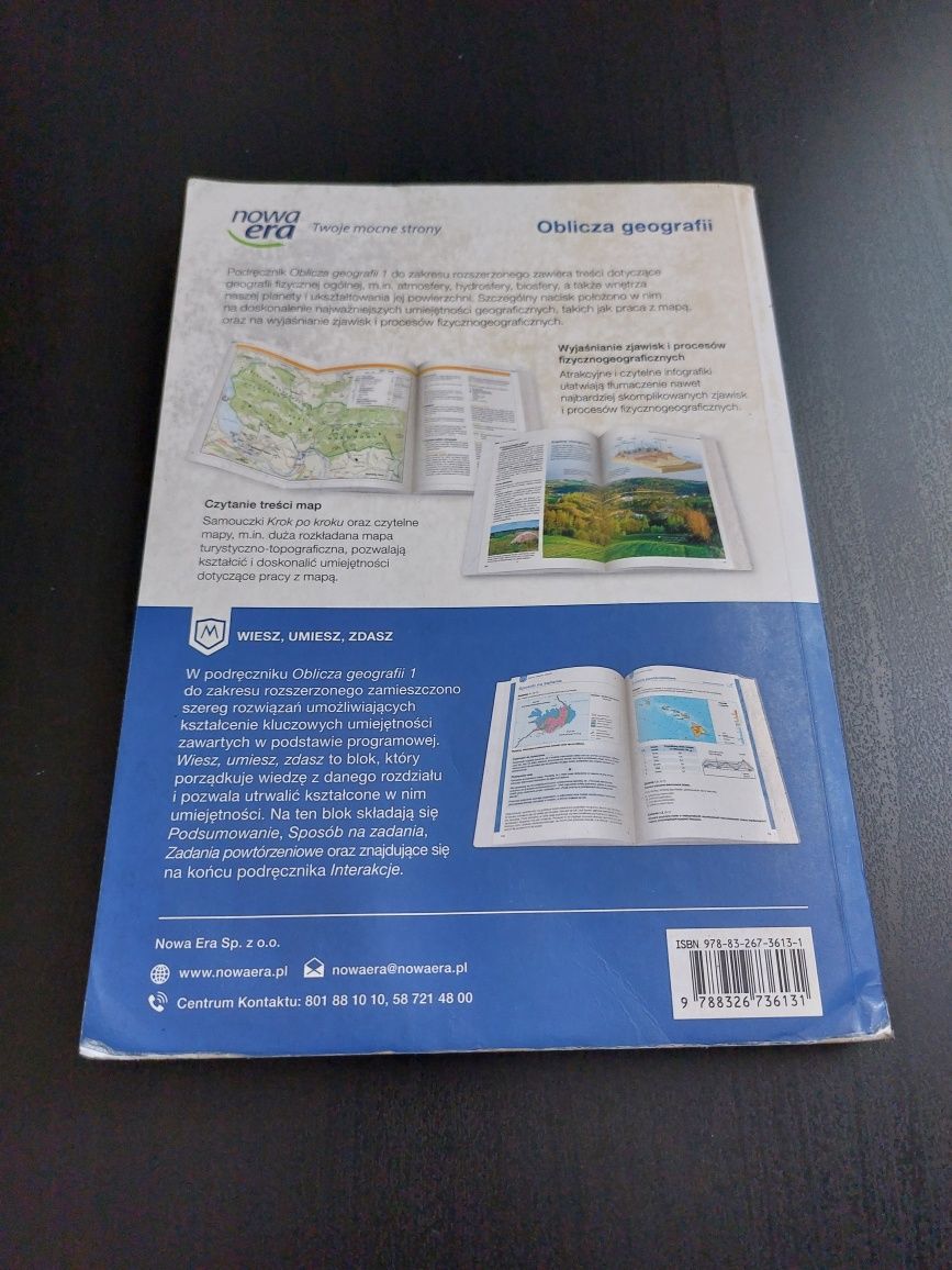 Podręcznik Oblicza geografii 1 zakres rozszerzony