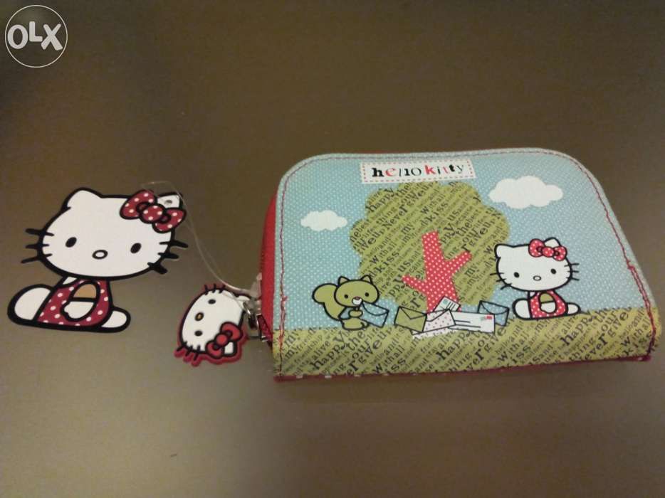 Porta-moedas Hello Kitty novo