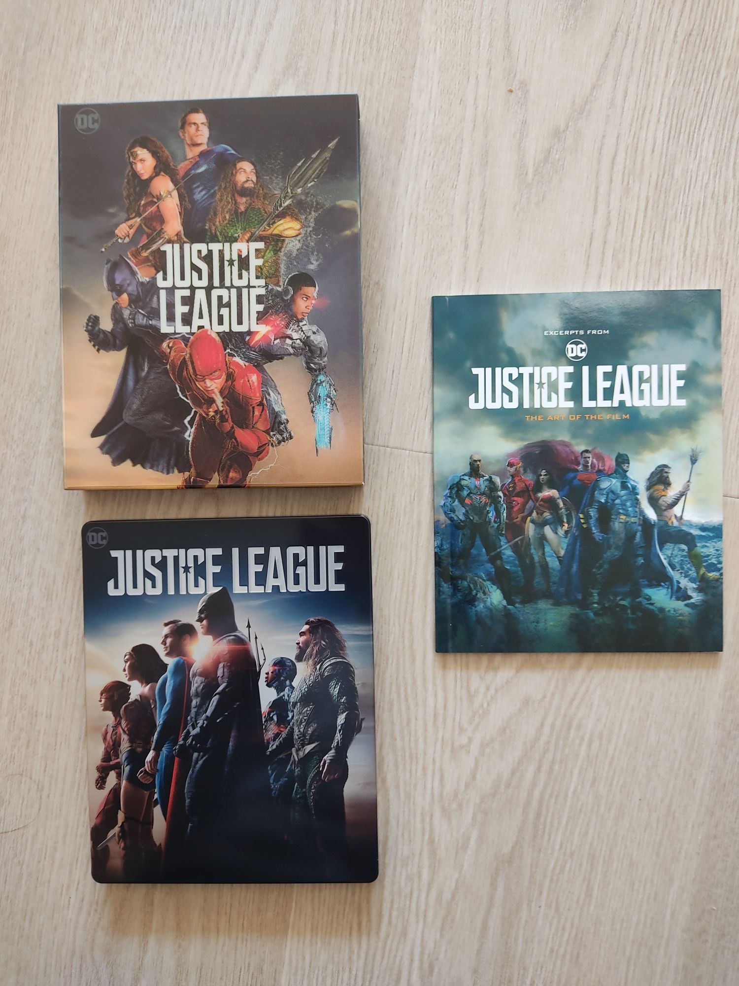 Justice League Steelbook bluray Manta Lab