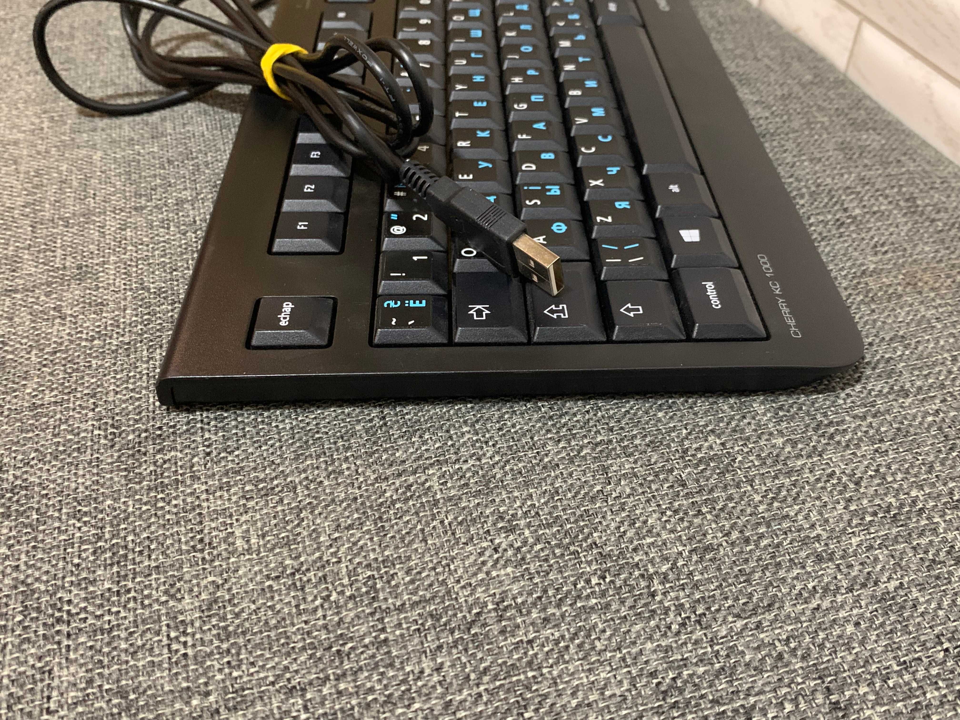 Клавиатура из Германии Cherry KC1000 Keyboard USB проводная