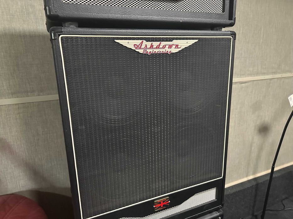 Ashdown Klystron 500 + Neo 414h sprzęt profesjonalny wzmacniacz basowy