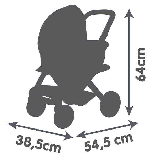 Коляска для ляльки 3 в 1 Smoby Maxi-Cosi Айворі