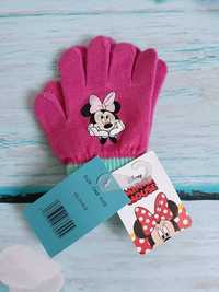 Zimowe rękawiczki dziewczęce Myszka Minnie roz. S NOWE !!!