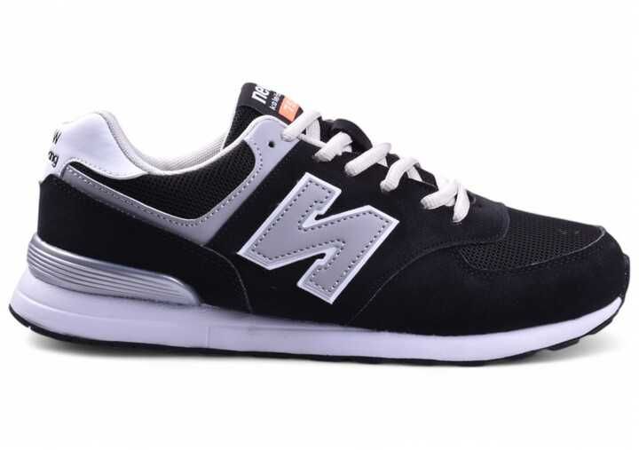 Buty Męskie Adidasy Sportowe Sneakersy Z Balance czarne siatka 22B-46