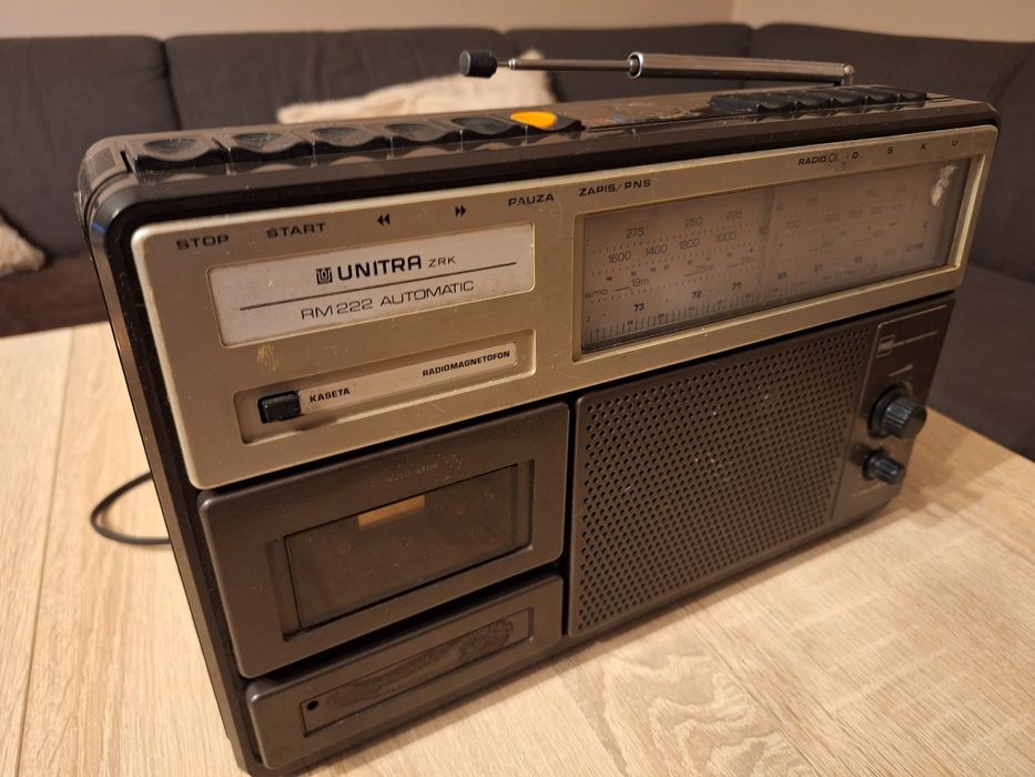 Radiomagnetofon Unitra Kasprzak RM 222 Automatic