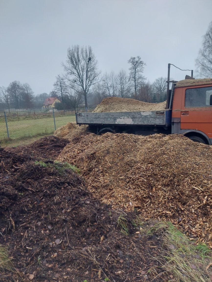 zrębka liściasta iglasta swierza i kompostowa