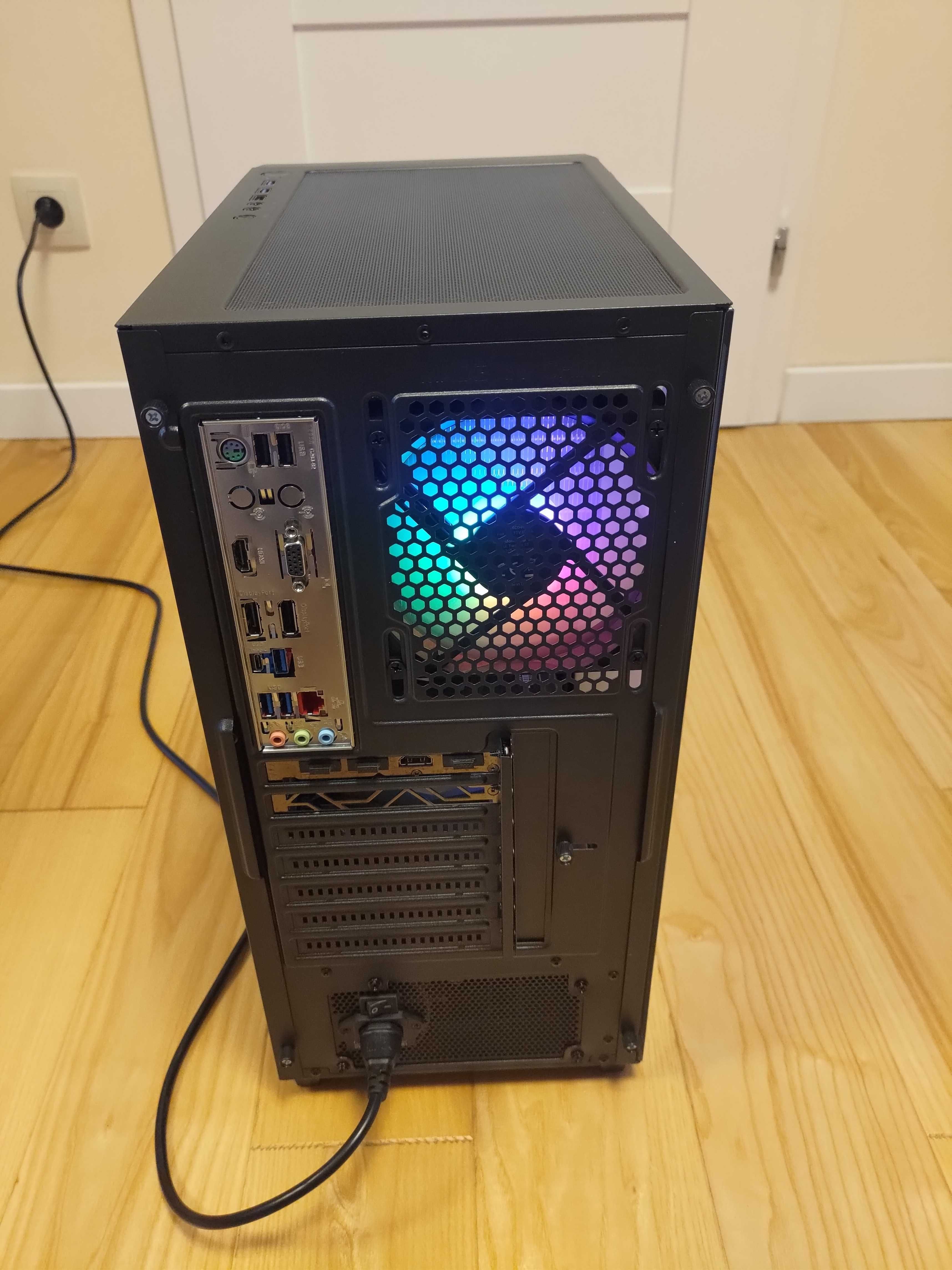 Komputer I5-12400F RTX 2060 SUPER 16GB DDR4 3600CL16 1TB NVME 850W