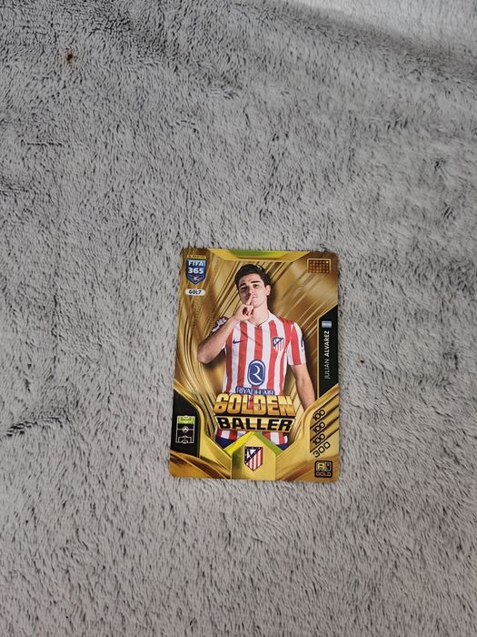 Sprzedam kartę FIFA golden baller Julian Alvarez adrenalyn panini