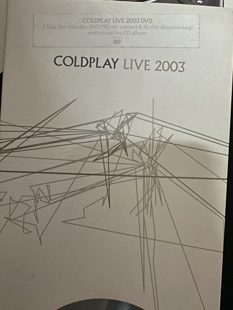 DVD / Cd Coldplay 2003