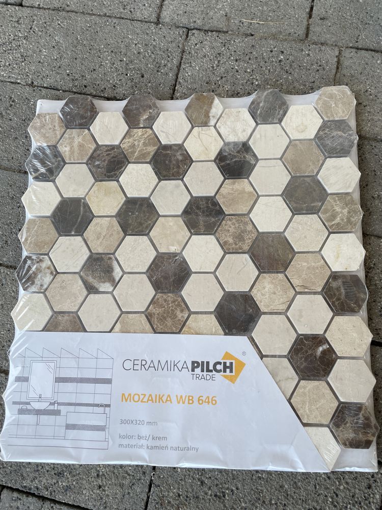 Mozaika ceramiczna Pilch