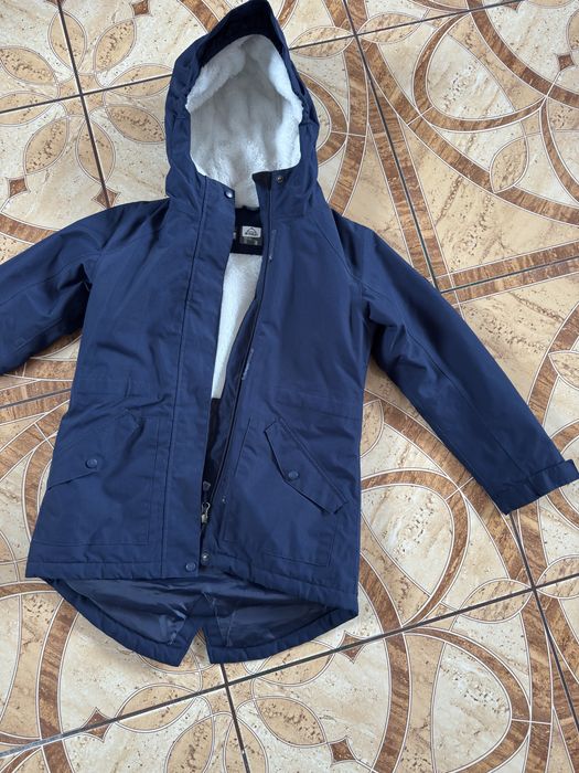 Зимова куптка , парка на хлопчика , на холодну зиму ріст 128