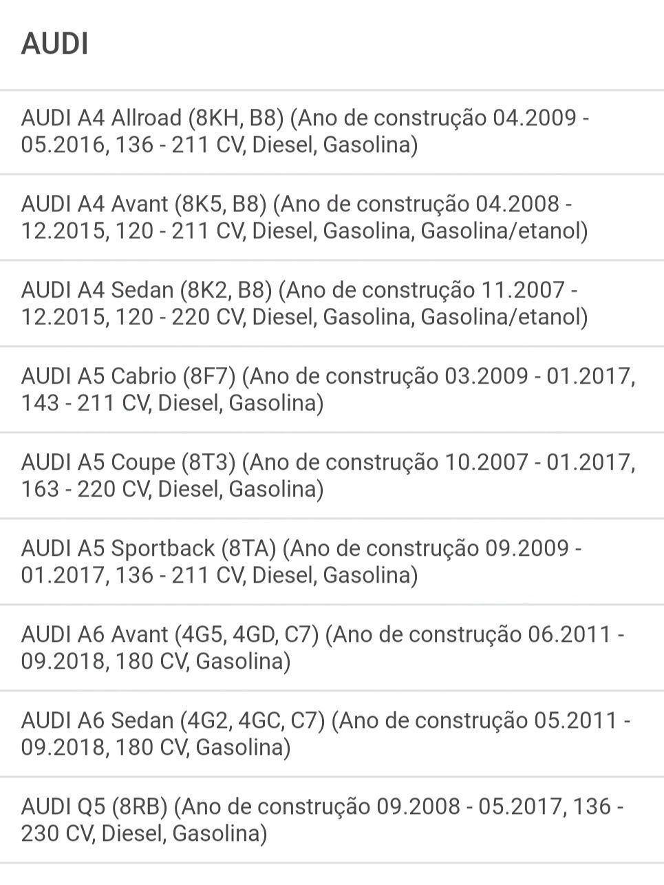 Embraiagem Audi A4 b8 allroad
