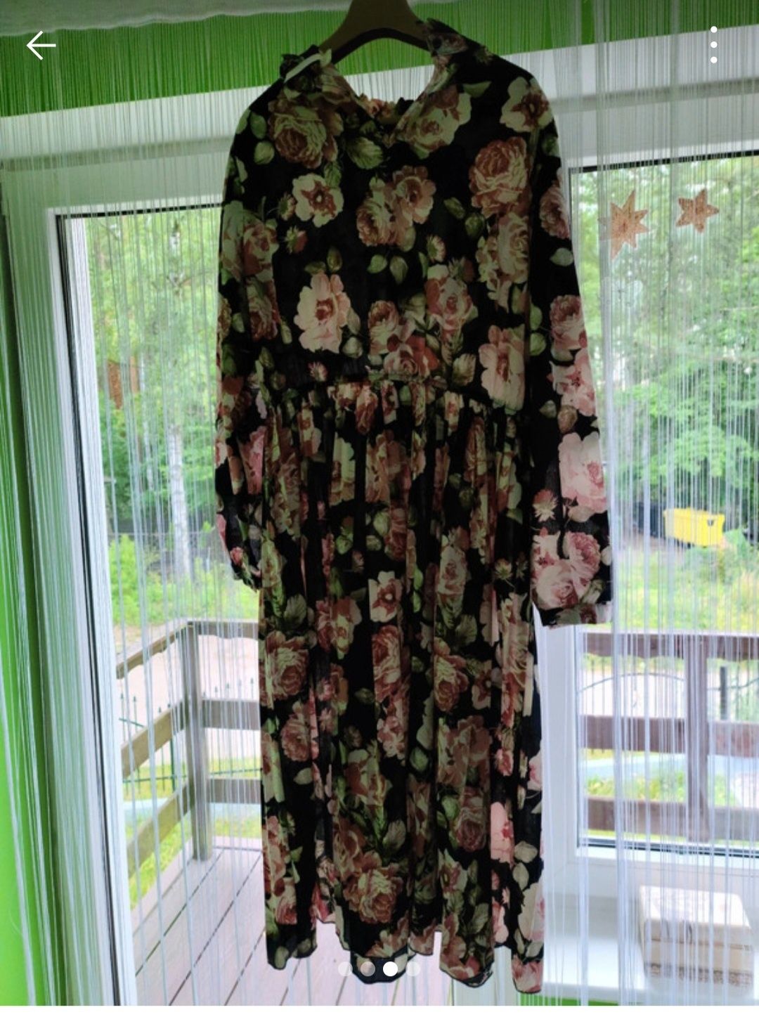 Sukienka maxi w kwiaty