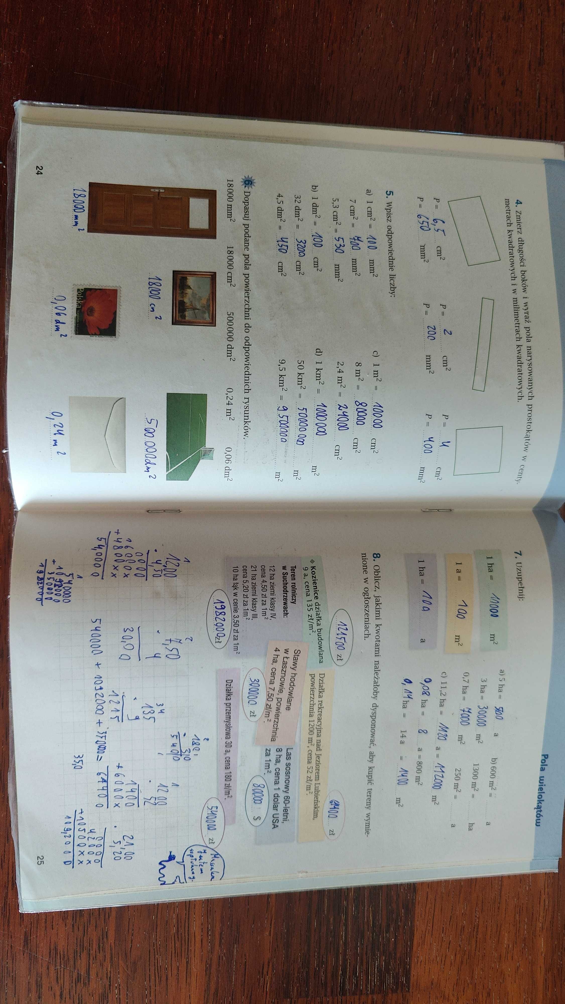 Ćwiczenia matematyka z plusem geometria 6 wersja B część 2/2